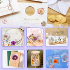 Real Dried Pressed Leaves for Candle Resin Jewelry Soap Nail Pendant Phone Case - Image 7