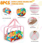 8 Packs Widen X-Large Toy Storage Bags 12.6×9.25×6.9In - Image 3