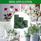 CCINEE Round Floral Foam, Wet Florist Foam Block Flower Arrangement Supplies - Image 6