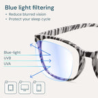 Gaoye Zebra Blue Light Glasses for Computer & Gaming - Image 3
