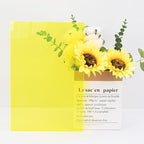 6 PCS Transparent Fluorescent Yellow Cast Acrylic Sheets 8" x 12" x 0.118" - Image 2
