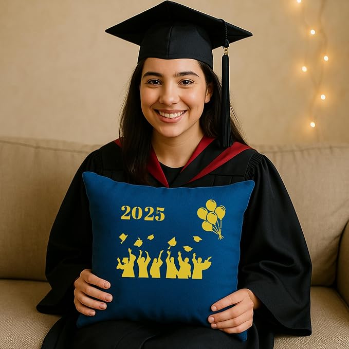 INFUNLY 15PCS Graduation Painting Stencils 3.9×7.87" Graduation Season Wall - Image 5
