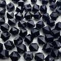 200pcs 10mm Acrylic Cube Faceted Beads Colorful Square Plastic Spacer Beads by LIMAOLLY