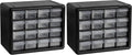Akro-Mils 16-Drawer Plastic Drawer Storage Cabinet by Akro-Mils