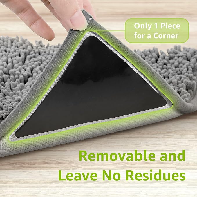 Rabenda 12 Pcs Rug Tape, Non Slip Rug Pads Grippers - Image 5