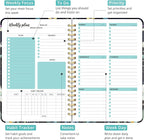 Undated Weekly Planner, Weekly To Do List Notebook - Image 2