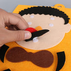 WUWEOT 10 Pack Black Stiff Felt Sheet, 17x11.8 Inches Fabric Hard Felt Squares - Image 7