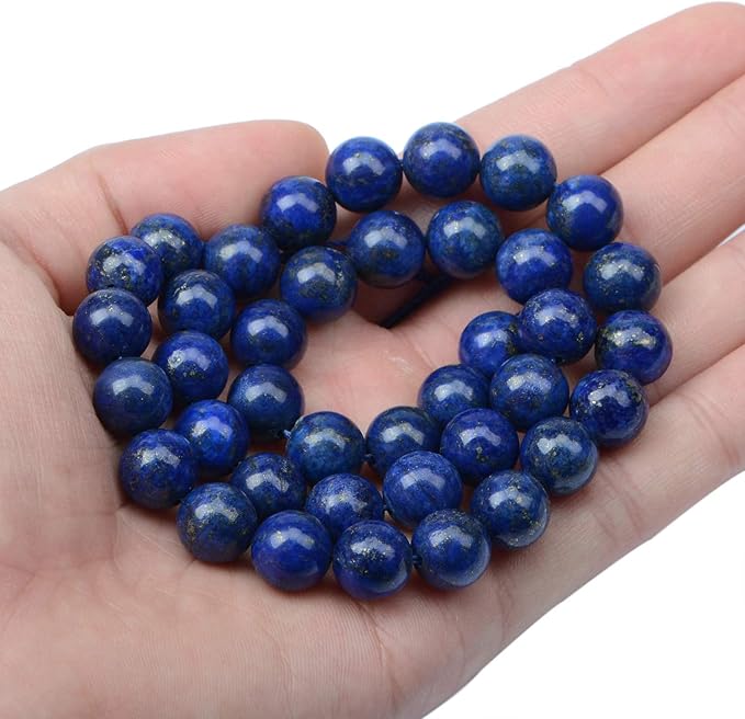 AD Beads Natural Gemstone Round Loose Beads 15" - Image 3