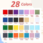 XSEINO Soft Felt Fabric, Large Single Piece, 36x108 Inch, 1.4mm Thick Jade - Image 3