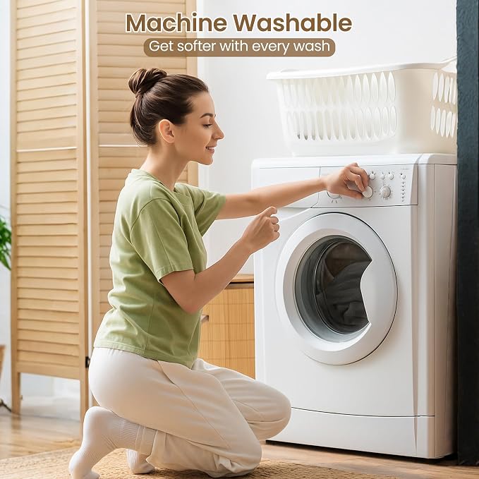 ROSE&RISY Khaki Full Fitted Sheet, Soft and Breathable - Image 6