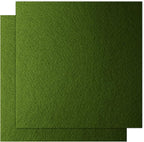 12" x 12" Felt Fabric Sheets for Crafts, Squares Felt Fabric Sheets, 1mm Thick by Unknown