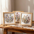 Herdiese Embroidery Kit for Beginners & Adults, Pre-Printed Fabrics, 9 Needles - Image 5