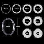 10PCS Clear Coin Capsules, Coin Holders - Image 3