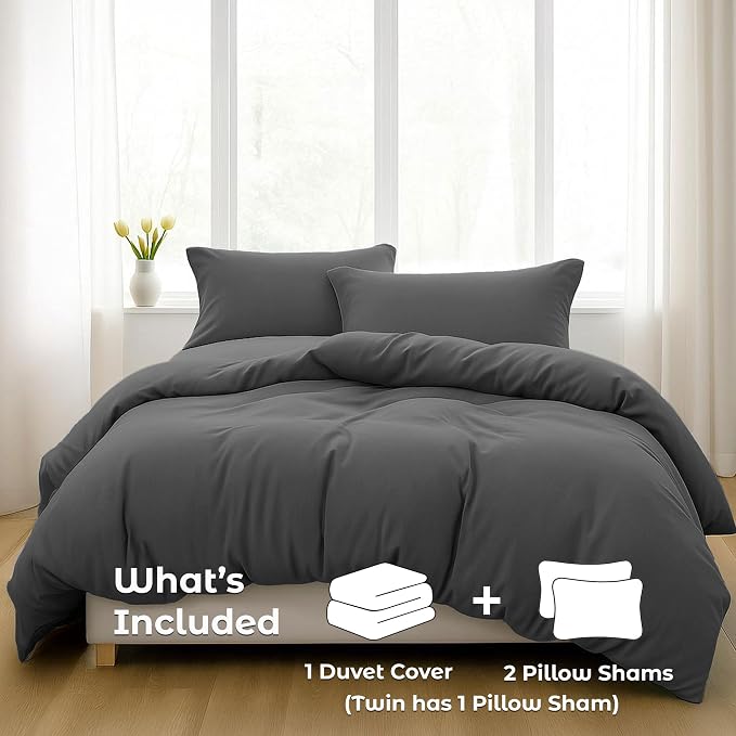 Pure Bedding Duvet Cover Queen Size - Image 2