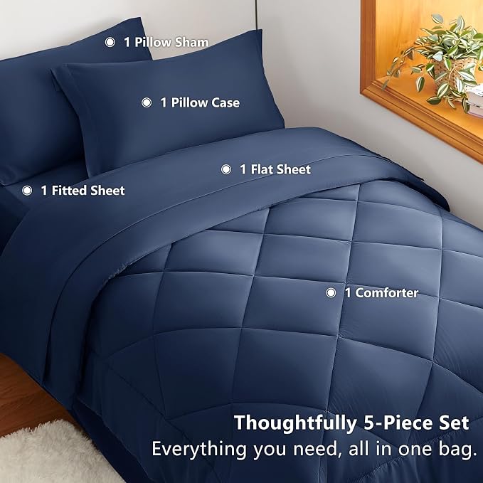 CozyLux Twin Comforter Set - Image 3
