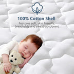 CozyLux California King Mattress Pad - Image 4