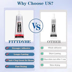 FITTDYHE B7000 Glue Clear with Precision Tip，50Ml B7000 Glue Clear - Image 5