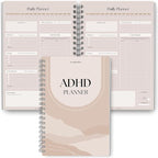 ADHD Daily Planner for Neurodivergent Adults by Templatables