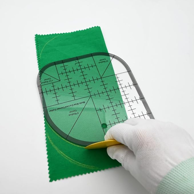 Quilting Ruler, Quilting Templates, Sewing Quilt Rulers, Acrylic Curved Corner - Image 6