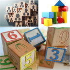 MUXGOA 1-1/2 inch Unfinished Wooden Cubes, Wood Blocks - Image 4