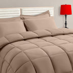 TAIMIT Beige Twin Size Comforter Set by TAIMITBedingSets