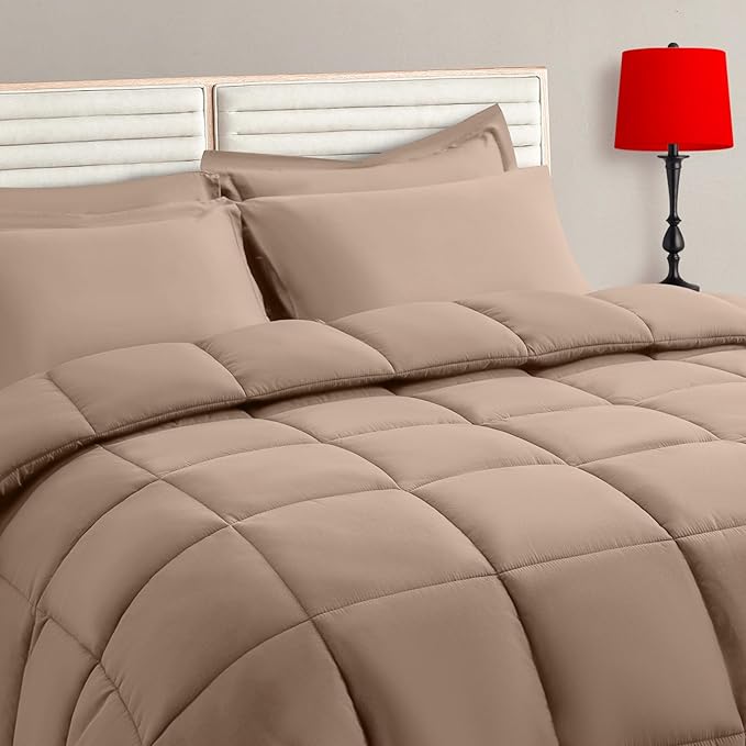 TAIMIT Beige Full Size Comforter Set by TAIMITBedingSets