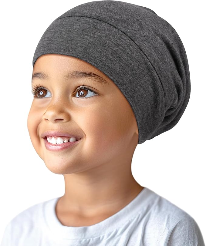OLESILK Silk Toddler Bonnet 6-36 Months: 100% Mulberry Silk & Modal, Anti-Frizz for Curly Hair, Adjustable Fit Growing Baby