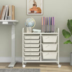 Giantex 9 Drawers Rolling Cart, Classroom Organizers, Storage Cart - Image 2