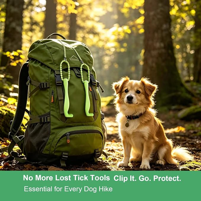 Tick Removal Tool Kit for Humans, Dogs & Cats, 13-in-1 Stainless Steel Tick - Image 5