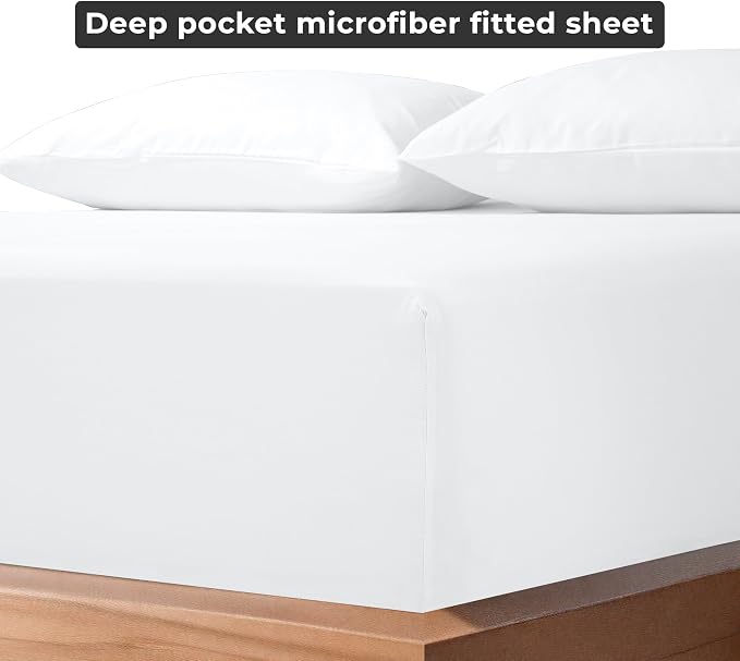Royale Linens Fitted Sheet Queen - Image 6