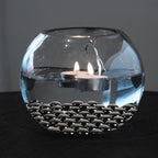 0.5lb Black Glass Marbles for Vase Black Flat Glass Beads, Decorative Pebbles - Image 7