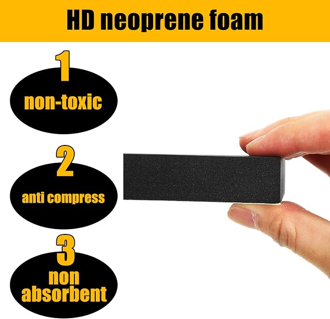 Frienda 8 Pcs Adhesive Foam Padding Sheets - Image 6
