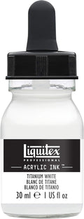 Liquitex Professional Acrylic Ink, 1-oz Jar, Titanium White by Liquitex