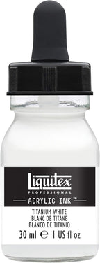 Liquitex Professional Acrylic Ink, 1-oz Jar, Titanium White by Liquitex