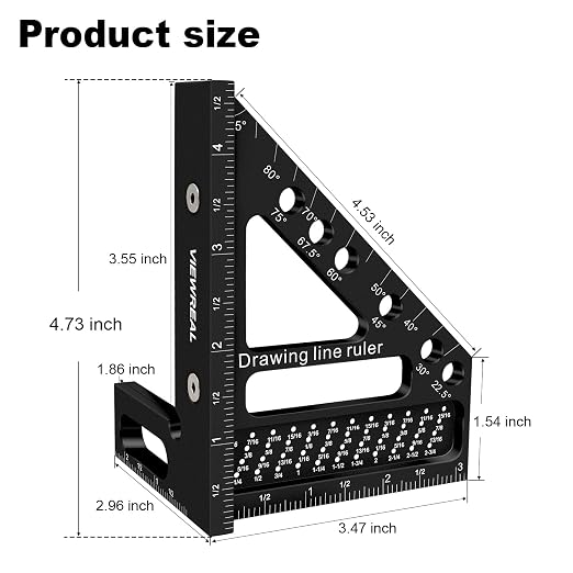 Precision Multi-Angle Carpenter's Square - Image 2