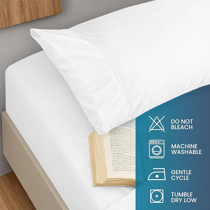 Utopia Bedding Full Size 4 Piece Sheet Set - Image 5