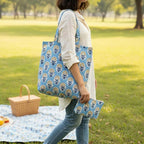 E-Tailor® Hand-Block Printed Pre-Cut Cotton Fabric Ideal - Image 6