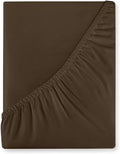 Royale Linens 400 Thread Count 100% American Grown Cotton Fitted Sheet Full Size by ROYALELINENS