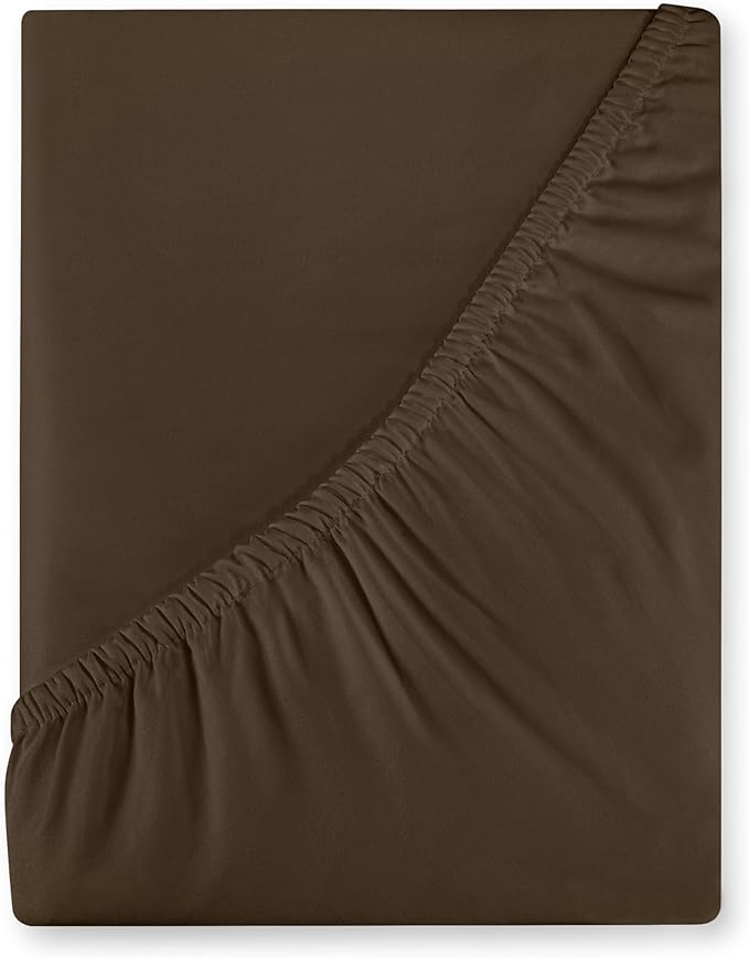 Royale Linens 400 Thread Count 100% American Grown Cotton Fitted Sheet King Size by ROYALELINENS