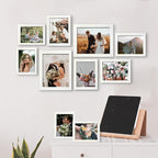 LUCKYLIFE Picture Frame Set 10-Pack, Gallery Wall Frame Collage - Image 2