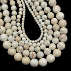 AD Beads Natural Gemstone Round Loose Beads 15" by ADBeads