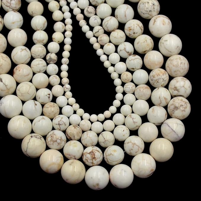 AD Beads Natural Gemstone Round Loose Beads 15" by ADBeads