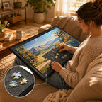1000 Pieces Puzzle Board, 31.5x23.6 Felt Puzzle Storage Mat | Portable surface - Image 6