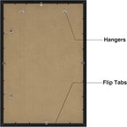 Vittanly 24x36 Poster Frames Set of 2, Display 20x30 Pictures - Image 4