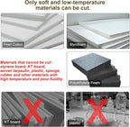 Foam Cutter Electric Hot Wire Cutter Pen 10CM Foam Board Cutting - Image 5