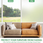 STATINT Frosted Glass Window Film Privacy Sun Blocking UV Protection Window - Image 8