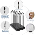 GJJC09B 1PC Painting Stand Base and 20PCS Alligator Clip Stick Set Modeling - Image 5