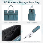 Nicpro Craft Organizer Art Bag, Large Tote Bag - Image 4