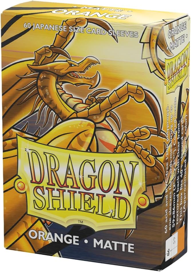 Dragon Shield | Japanese Size Card Matte Sleeves | 60 CT by DragonShield