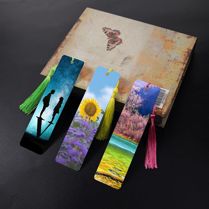 50 Pcs Sublimation Bookmark Blank Heat Transfer Aluminum Metal Bookmarks Bulk - Image 5